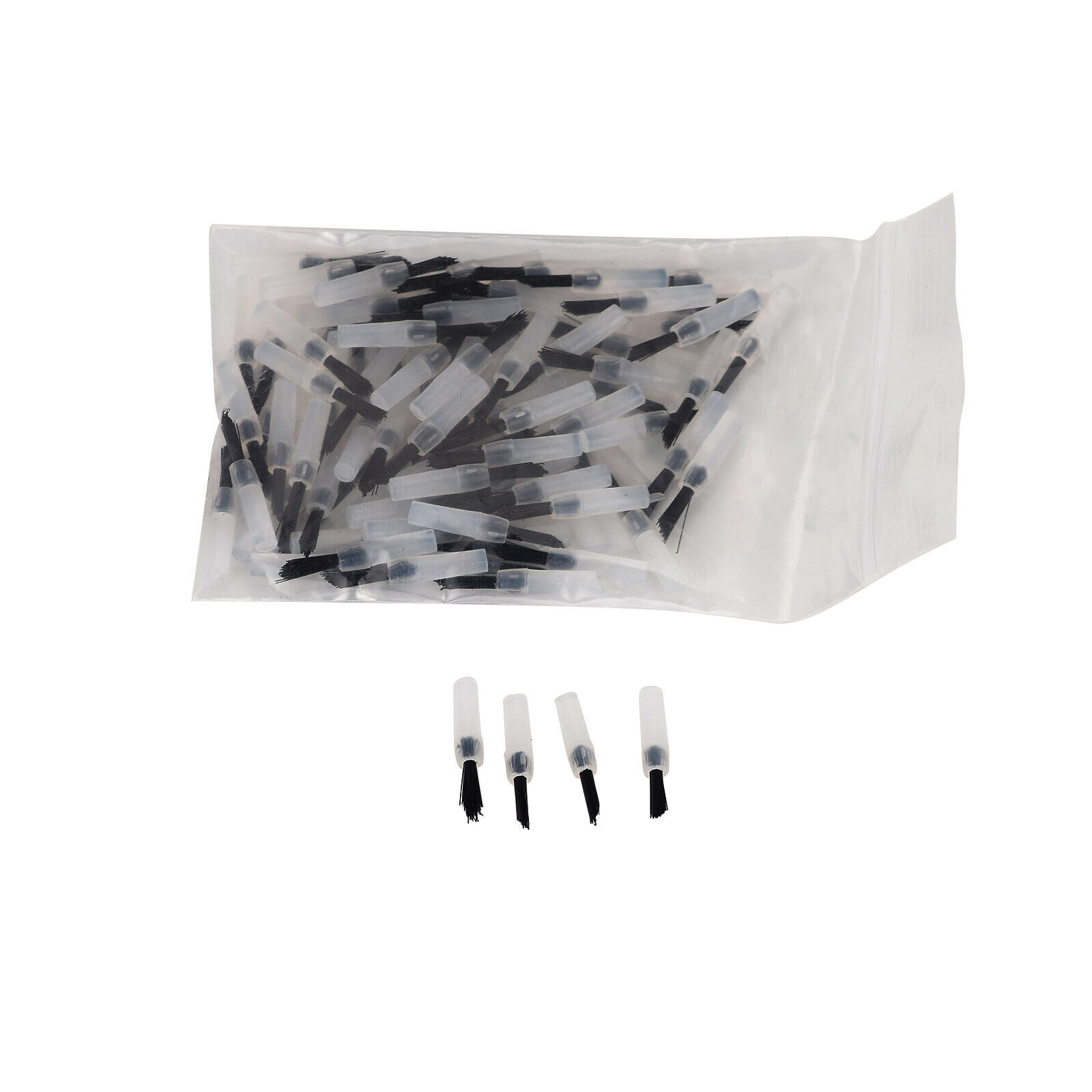100Pcs/Bag Dental Disposable Composite Resin Brush Replaceable Applicator Tips
