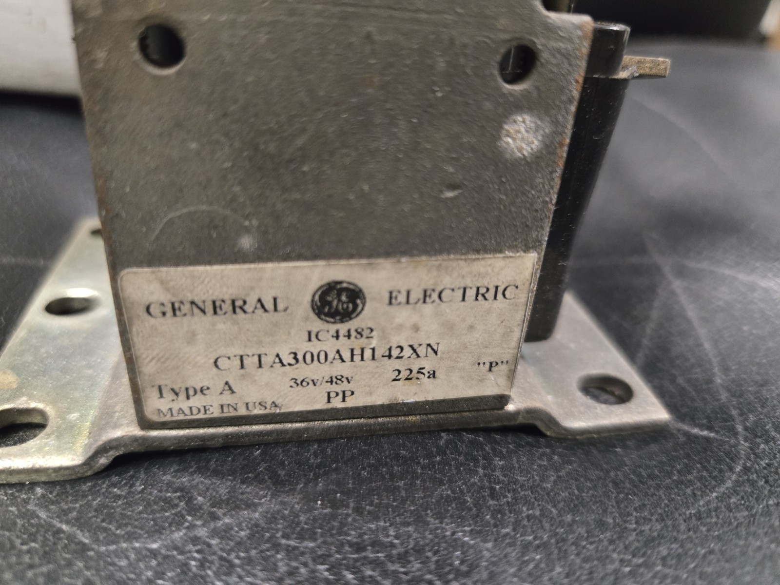 389184 GOOD USED GE CONTACTOR 300A 36/48V FOR HYSTER FORKLIFT SHIPS FREE!