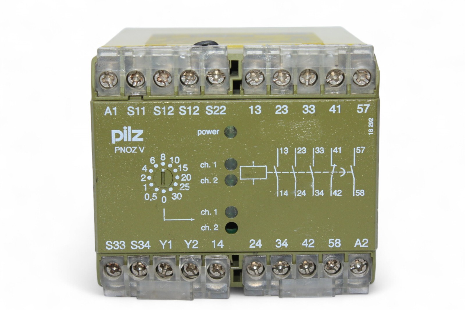 PILZ PNOZ V30 S 24VDC SAFETY RELAY 474790