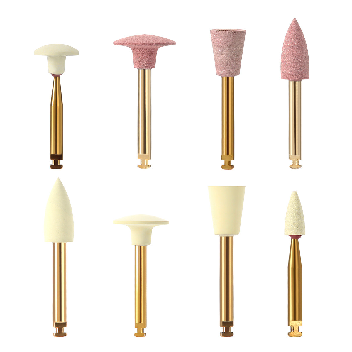Dental HP RA Ceramic /Rubber Diamond Bur Zirconia Grinding and Polishing Kit