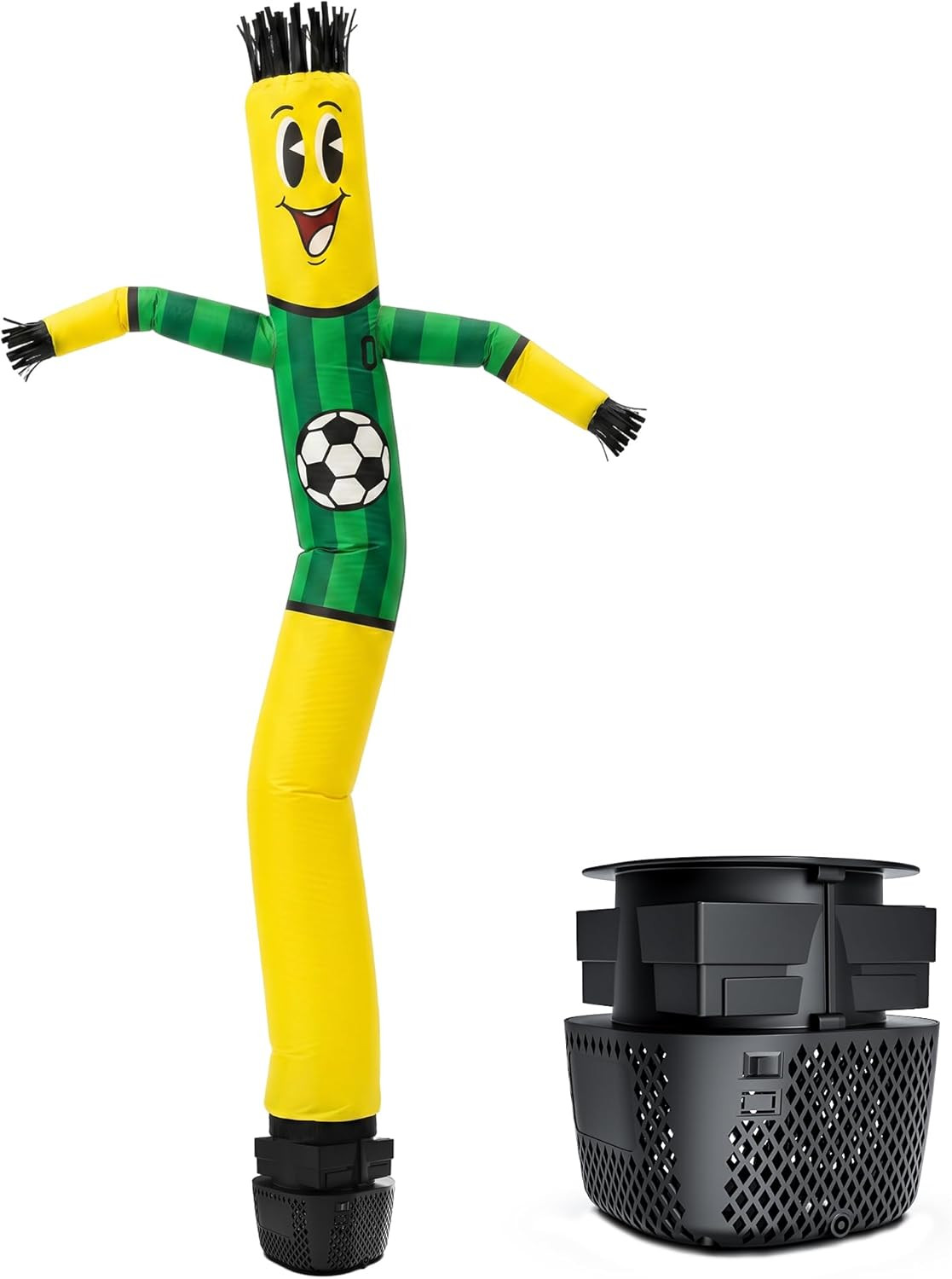 7 FT Inflatable Tube Man with Blower: Soccer Sports Theme Inflatable Dancing Man