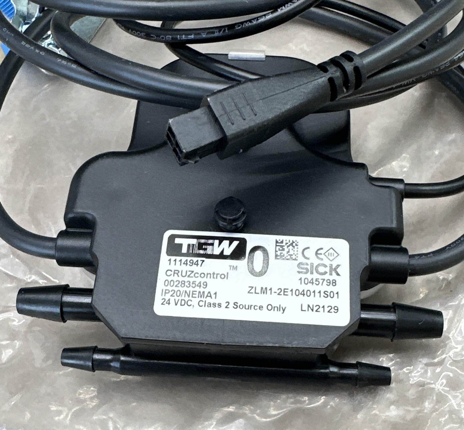 TGW / SICK Sensors CRUZcontrol 00283549 ZLM1-2E104011S01 IP20/NEMA1 24VDC