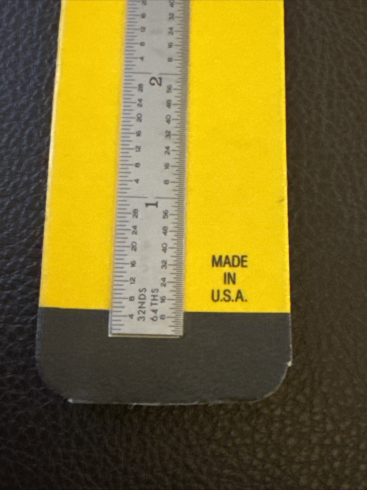 Machinist Rule GENERAL Tools 12″ Flexible Chrome Finish Steel Made in USA CF1216