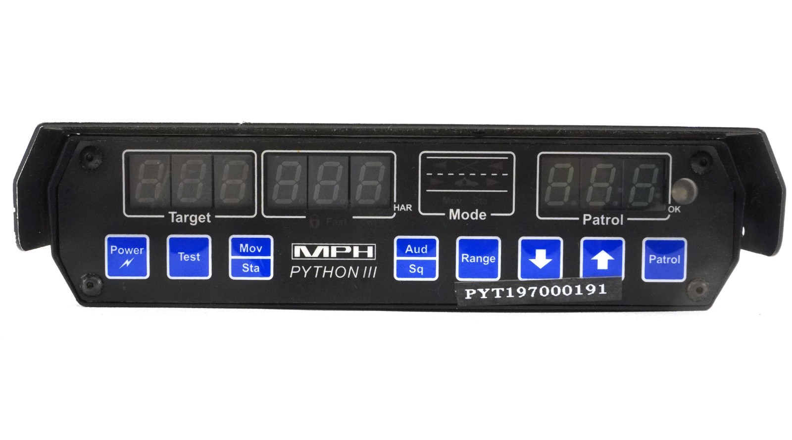 MPH Python III 3 Ka Band Police Radar w/Dual Antennas/Remote/Cables 99197 Lot B