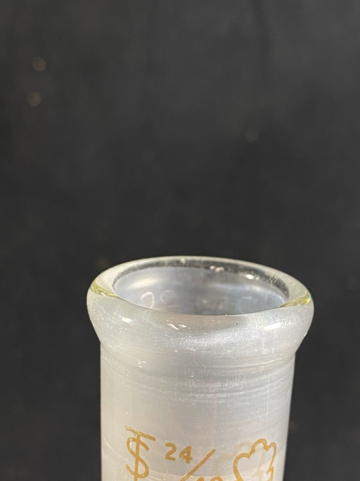 KIMBLE KONTES Two-Neck Vertical Round Bottom Flask CN 24/40 SN 24/40 605000-1424