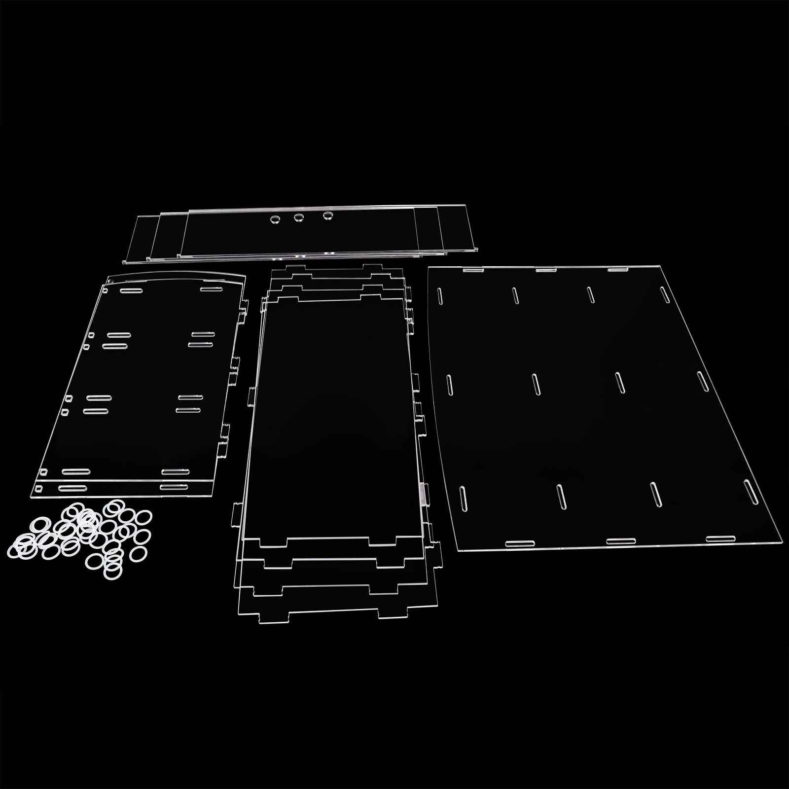 3-Tier Clear Acrylic Display Case 18.7 × 8.5 × 14.8 in For Funko Pop
