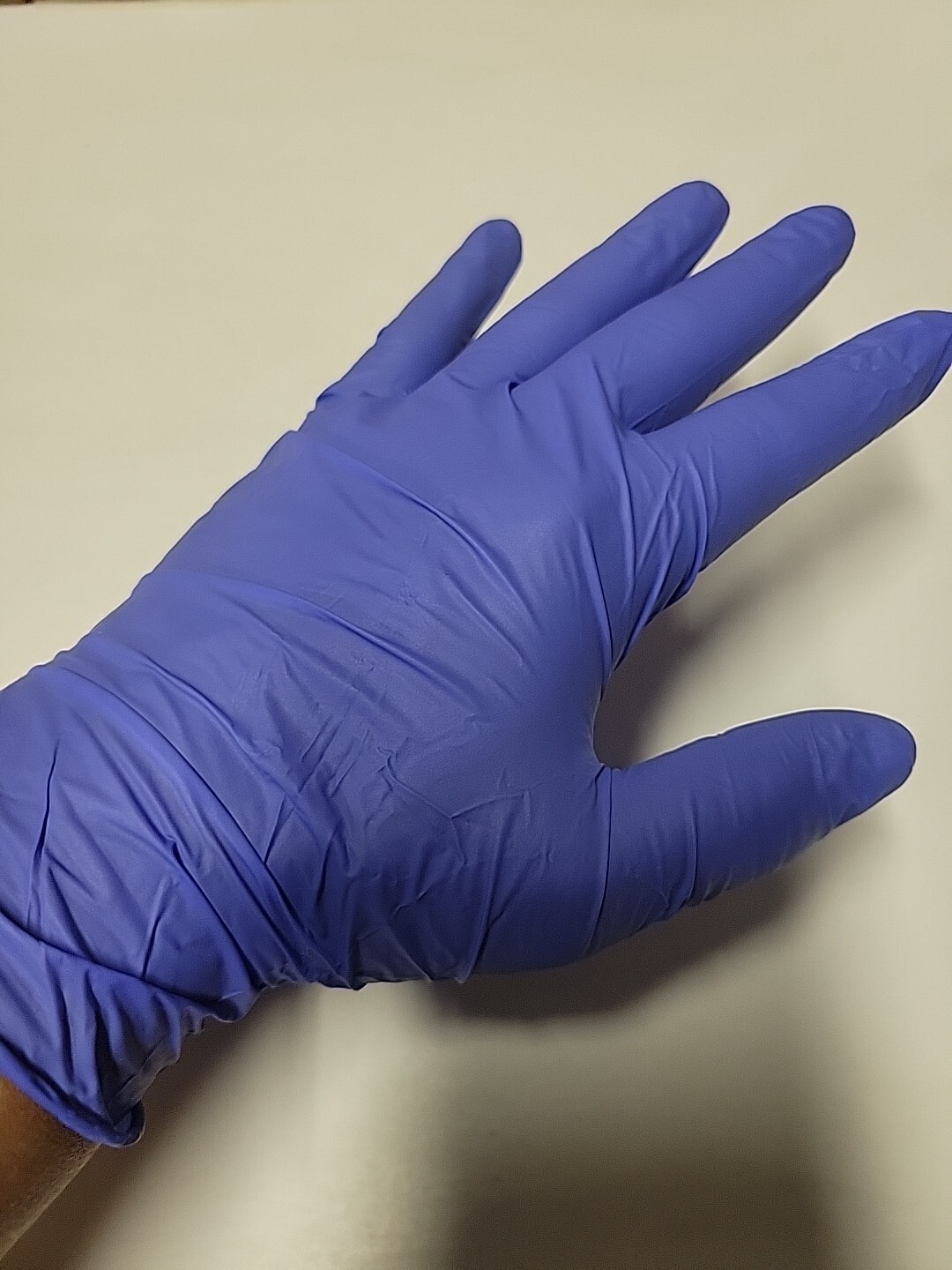 Adenna Indigo Nitrile Disposable Exam/Medical Gloves 3 Mil, Large 100 Gloves