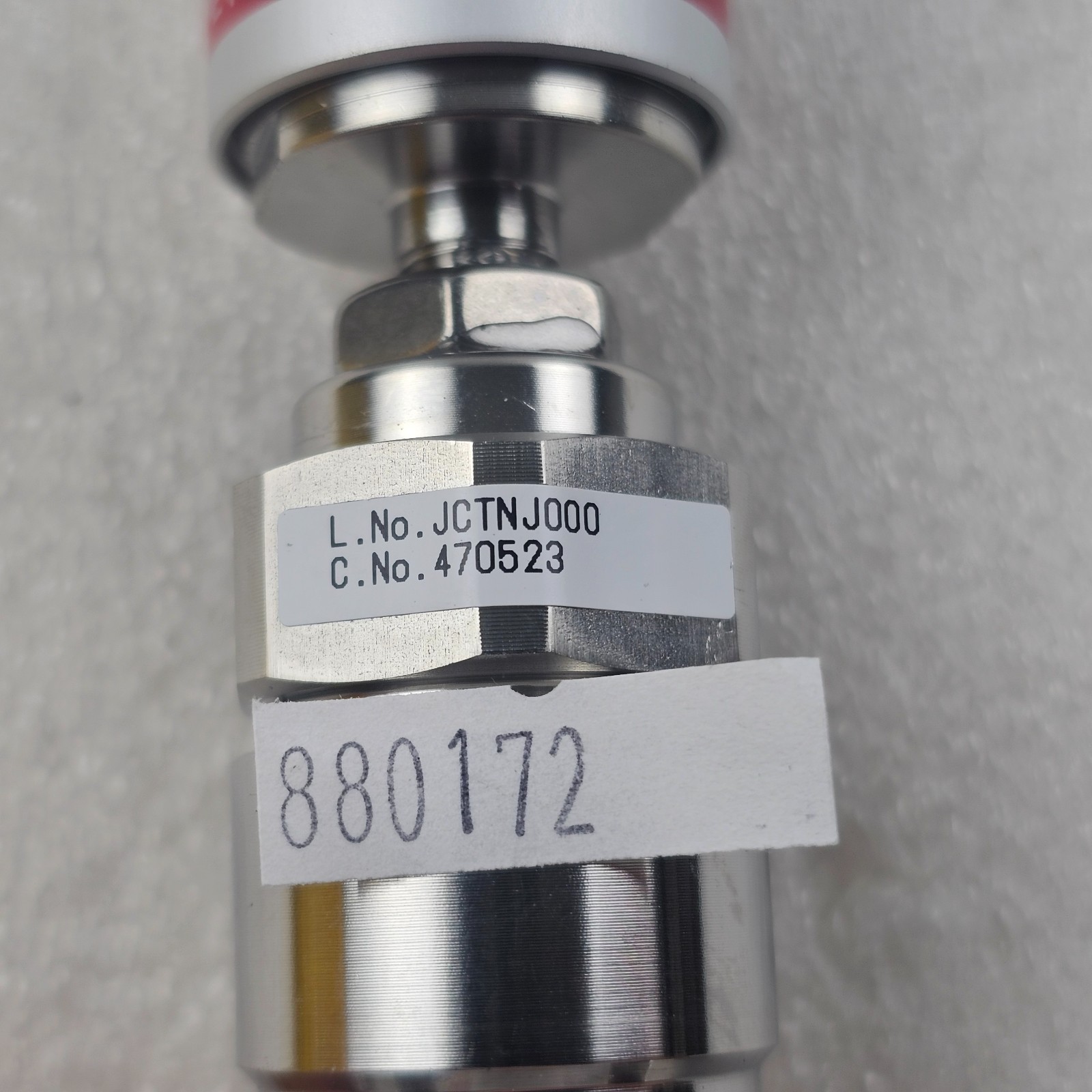 Fujikin Incorporated O.P. 0.5~0.6MPa TYPE N.C./ FUJIKIN 316L-P / JCTNJ000