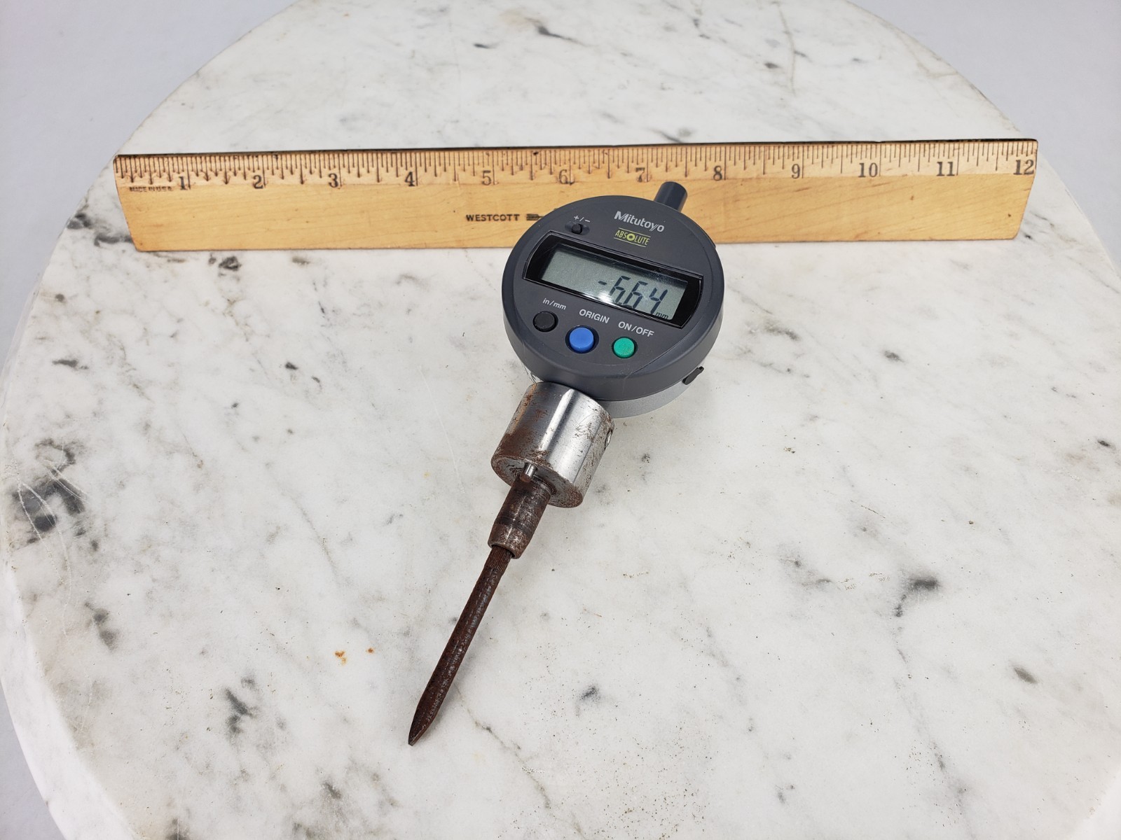 Mitutoyo 543-783B Absolute Digimatic Indicator ID-C 0-12.7mm / 0.5″ – Works