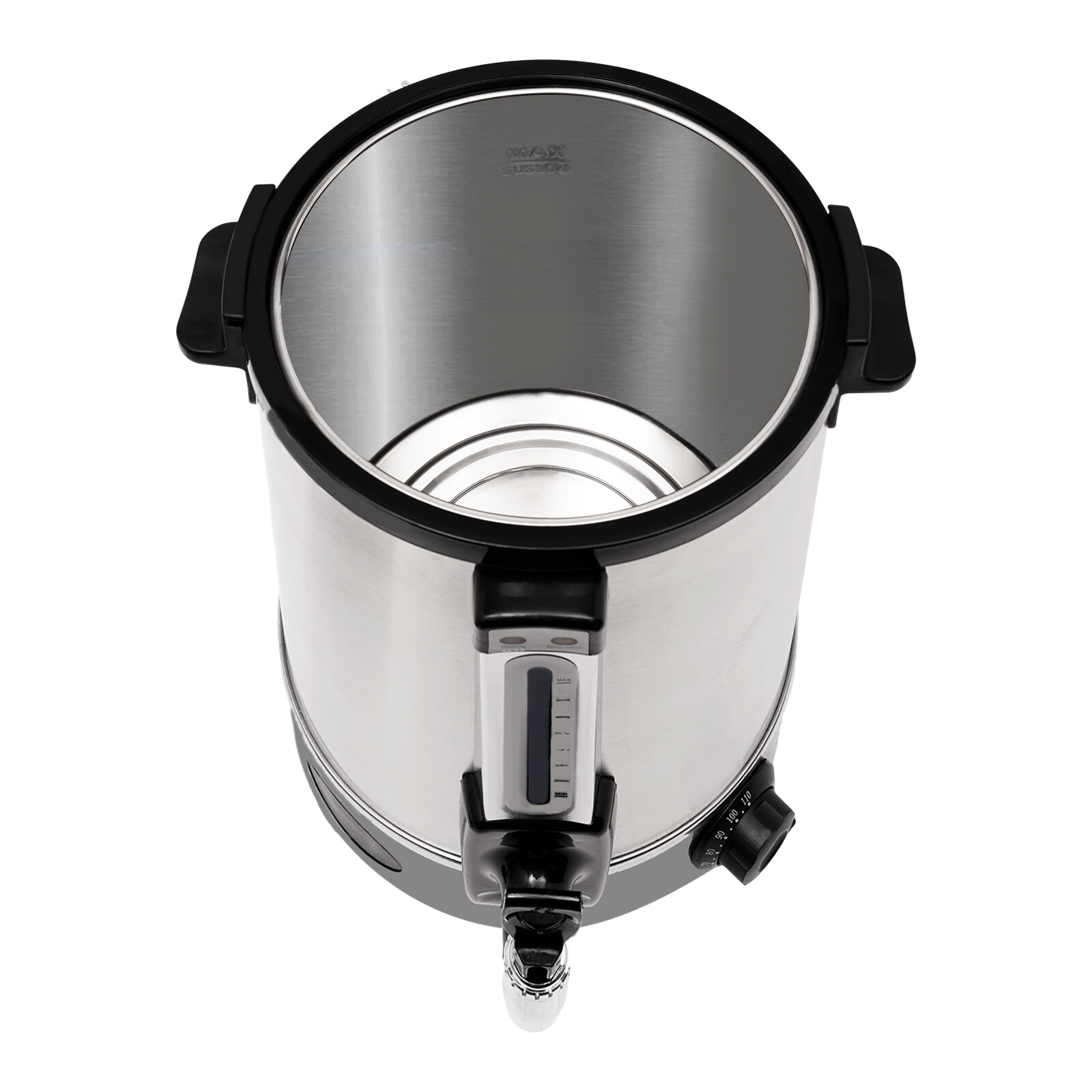 2-Layer Commercial Eletric Hot Water Bucket Countertop Water Boiler 110V