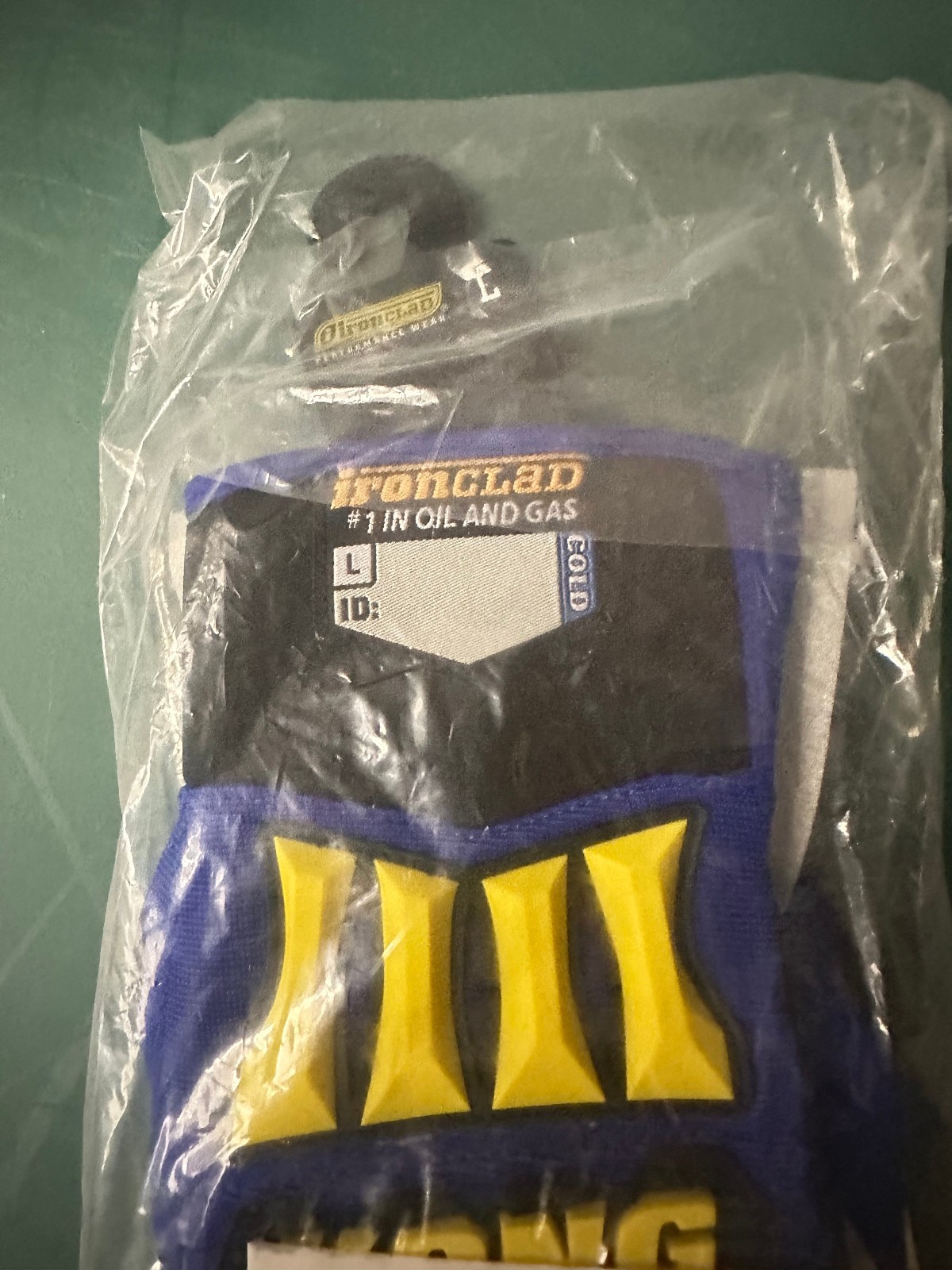 Kong Ironclad Insulated Oil Gas Performance Unisex Cold Condition Gloves Large