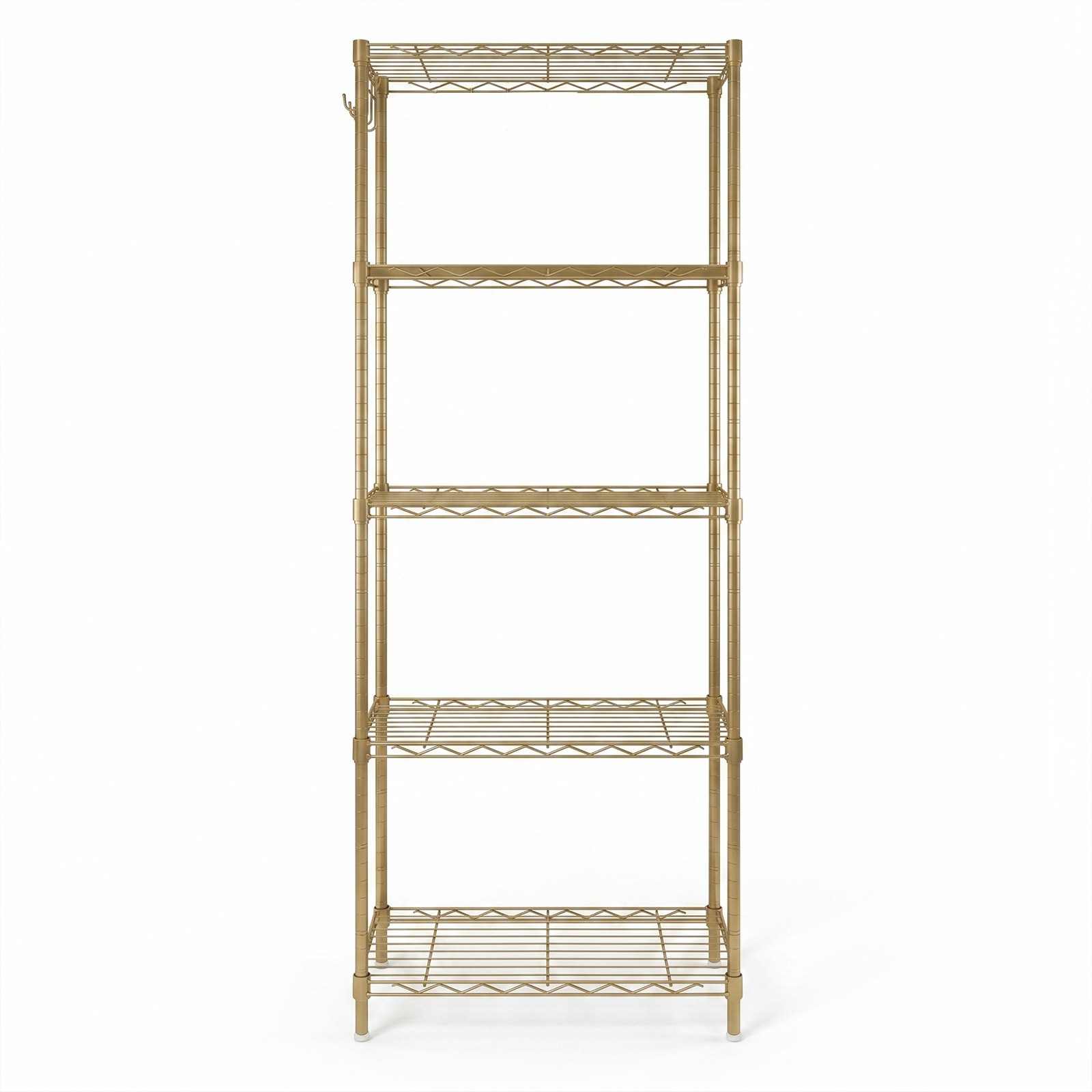 54x29x150cm 5-Layer Iron Adjustable Deformable Display Retail Rack High Gloss