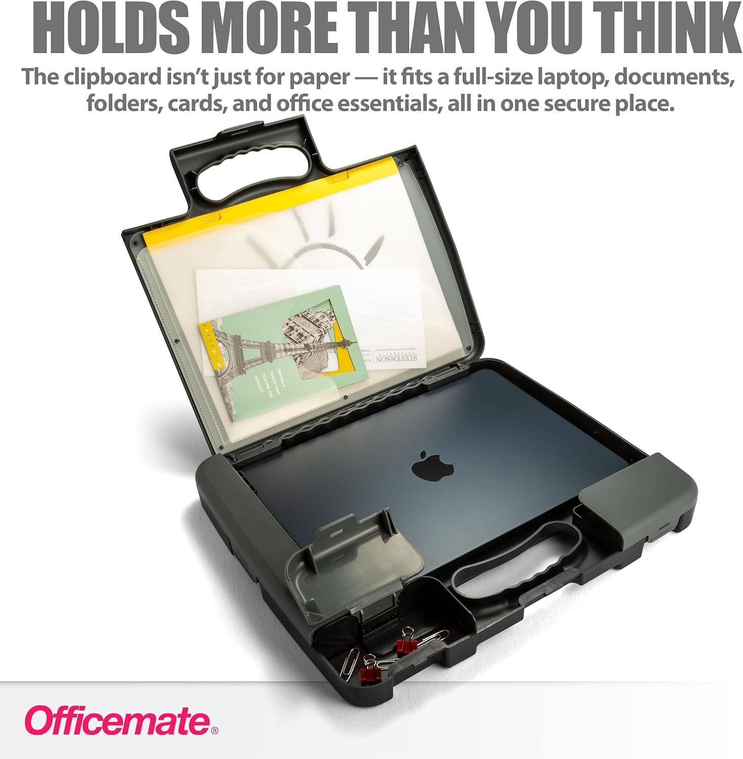 Lightweight A4 Clipboard Storage Case with Strong Metal Clip for Everyday Use
