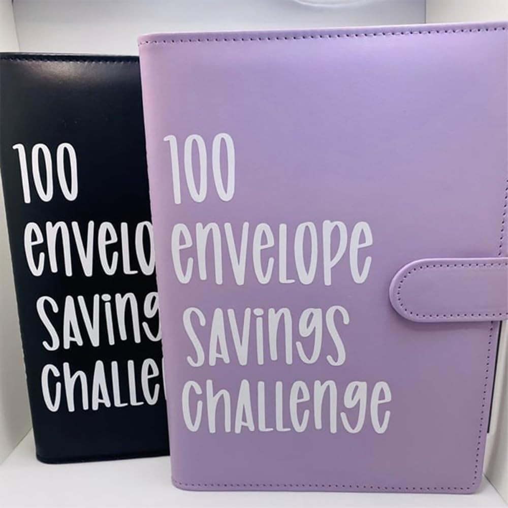 100 Envelope Challenge Binder – Envelope Savings Challenge -Envelope Challenge B