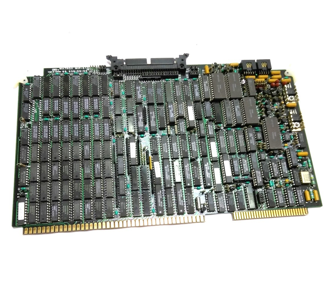 Matrox MIP-512-M-10 I/O Card, 43 & 30 Finger 50 Pin 2x 10 Pin Connectors