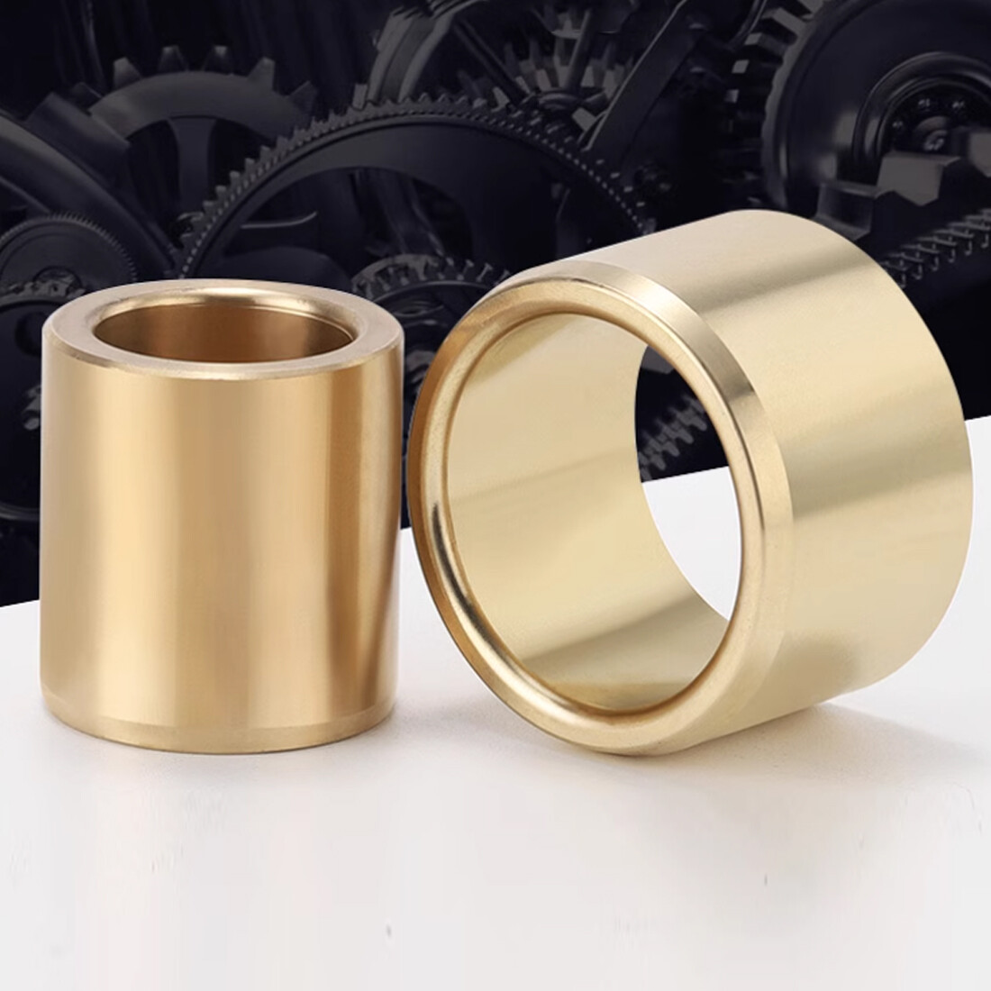 SHBZ Copper Bushing Oilless Self Lubricating Bearings Wear Resistant ID 5mm-30mm