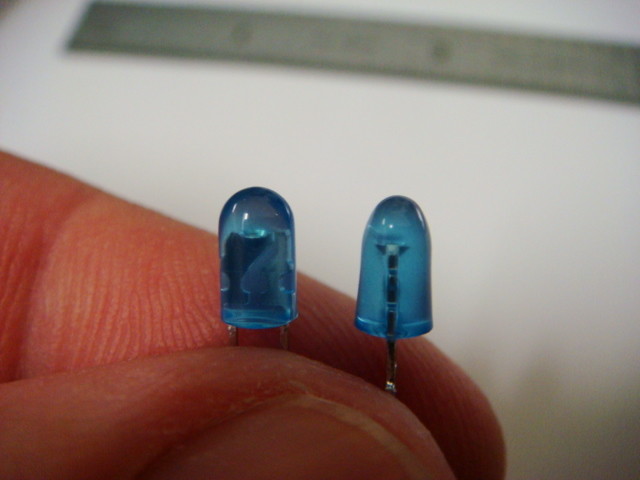 250 BLUE LED’s in 3.6mm pkg – Agilent LB99 – NEW and UNUSED