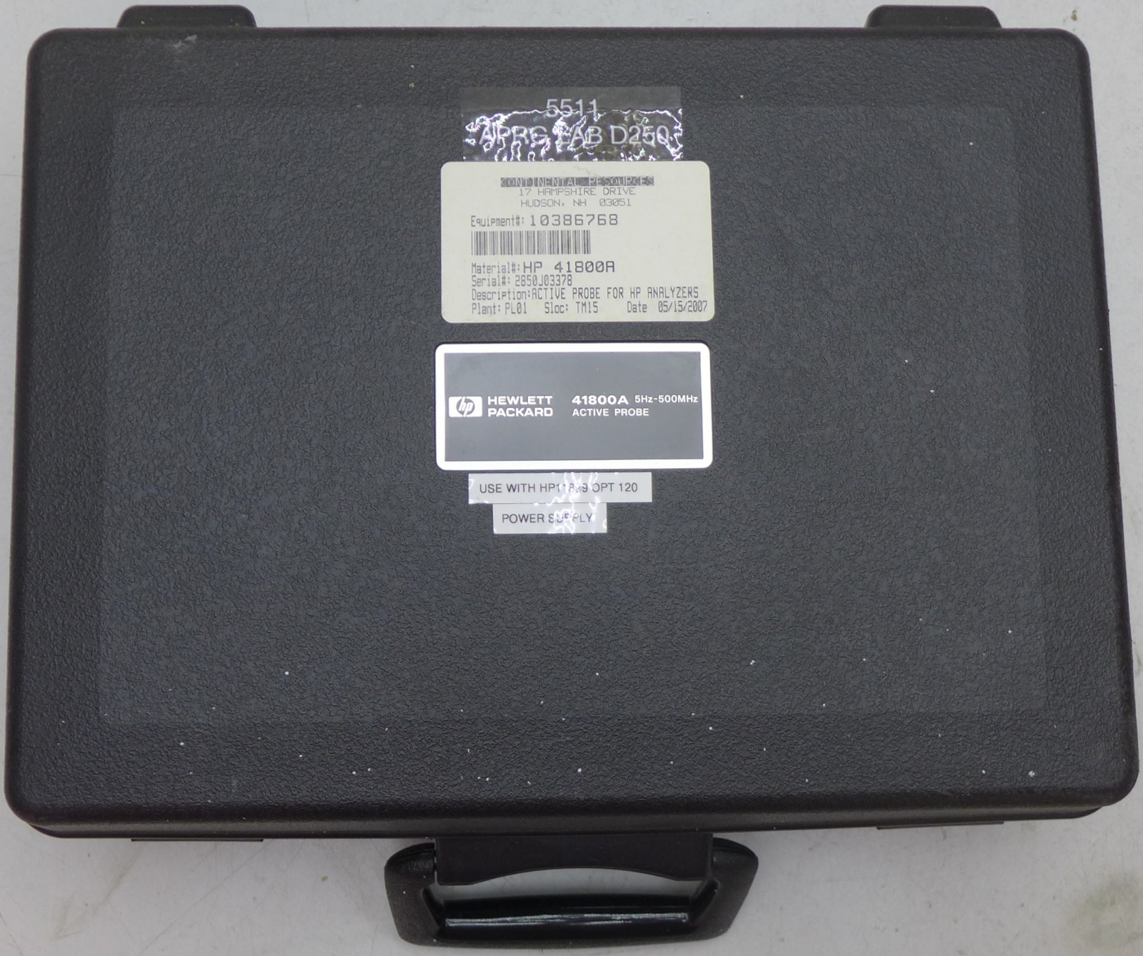 Agilent 41800A Active Probe 5 Hz to 500 MHz #3
