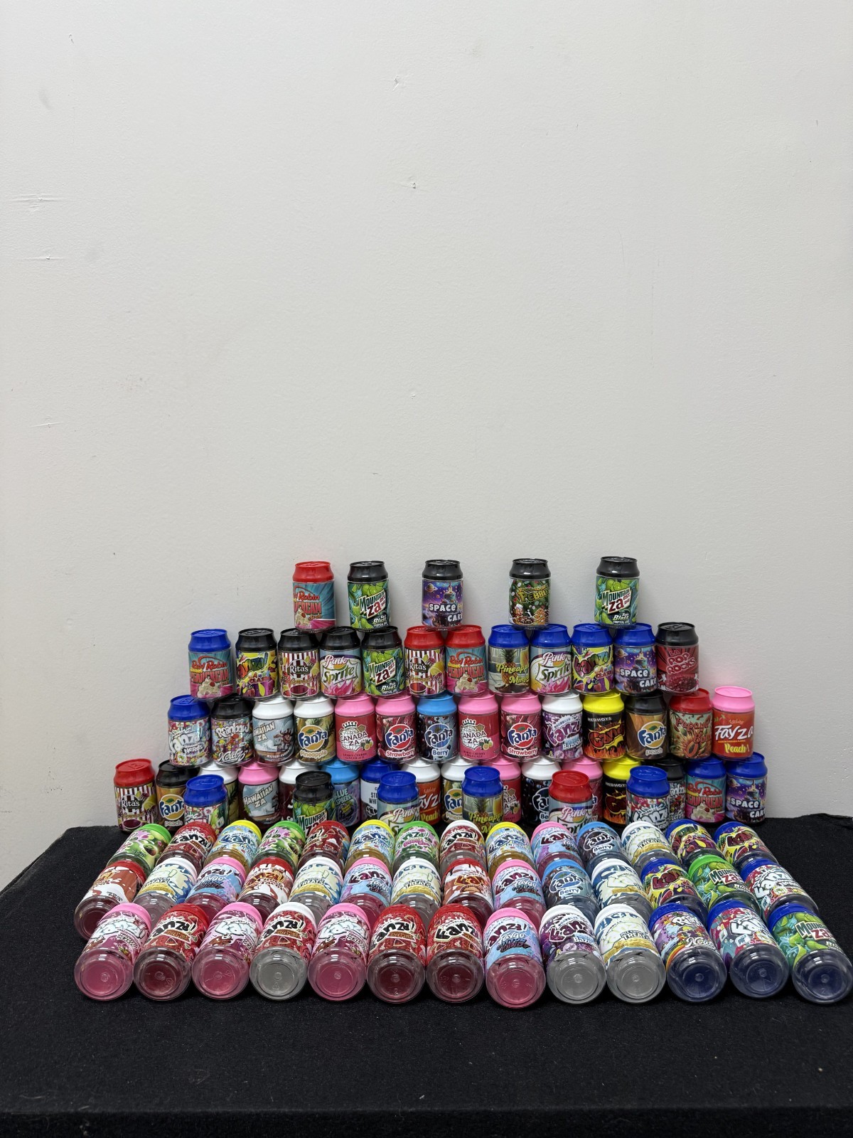 Exotic 3.5 jars / bottles ZA with Design Jars Smell Proof Packaging 50pk or 100