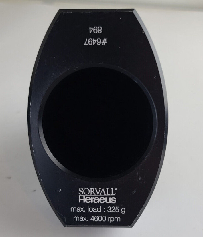 Sorvall Heraeus 6497 Centrifuge Bucket Max 325g 4600RPM