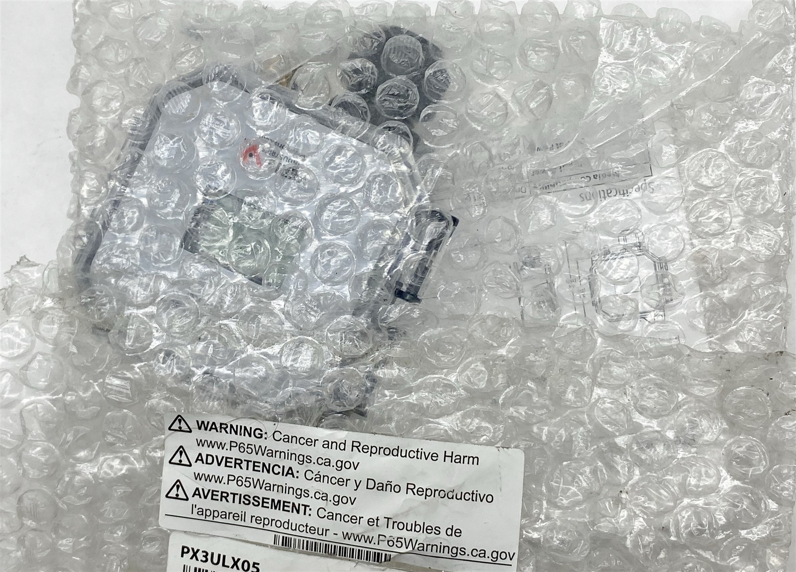 Veris PX3ULX05 Dry Pressure Sensor with Differential Pressure Switch New