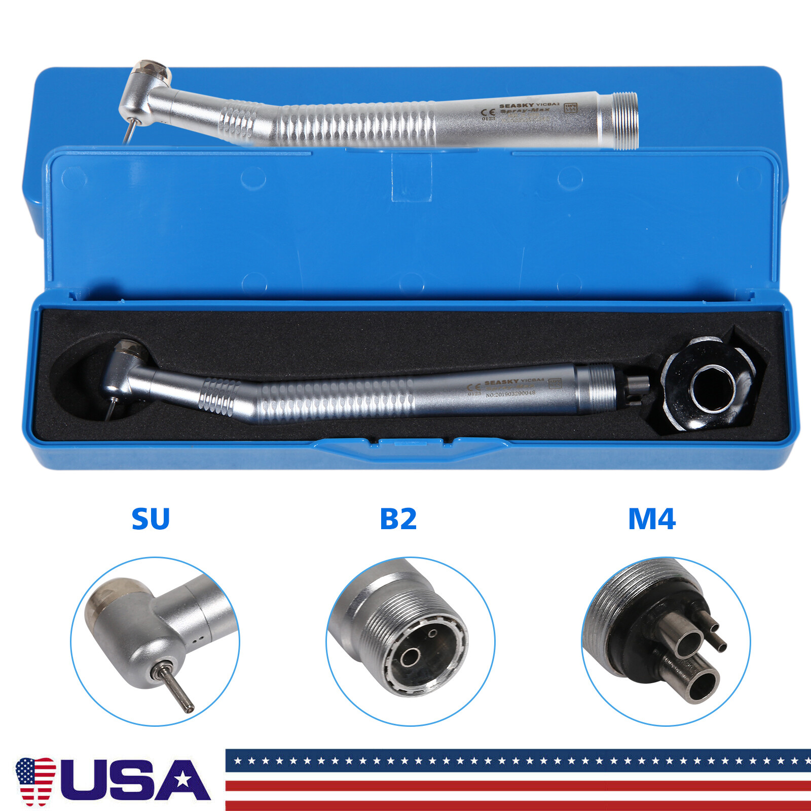 Lot High-Speed Dental Drill Air Turbine Handpiece 2-Hole 4-Hole fit NSK Pana
