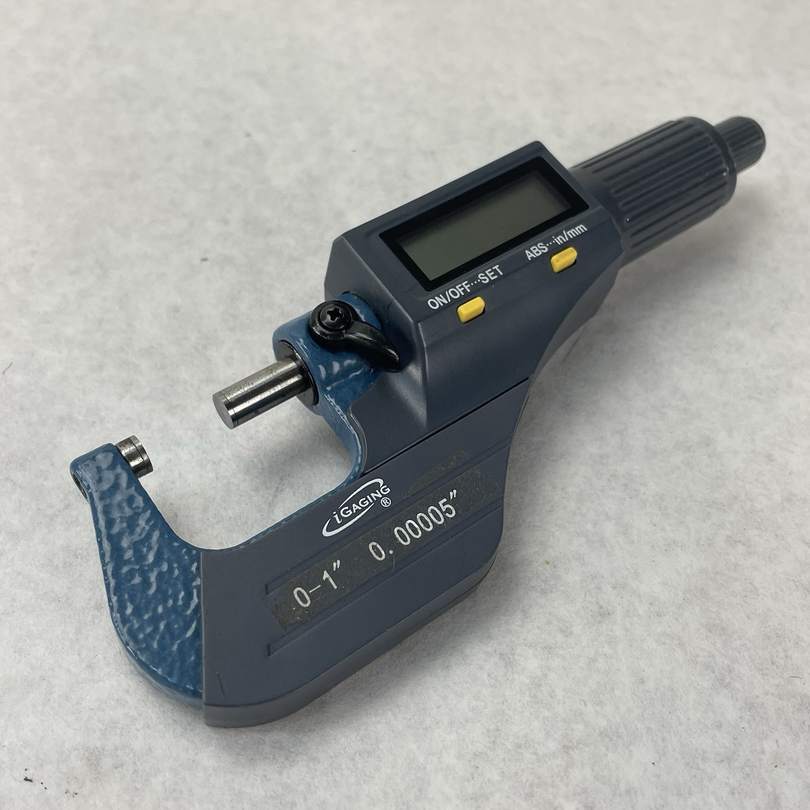 iGaging Digital Electronic Micrometer Model No. 35-025 Untested