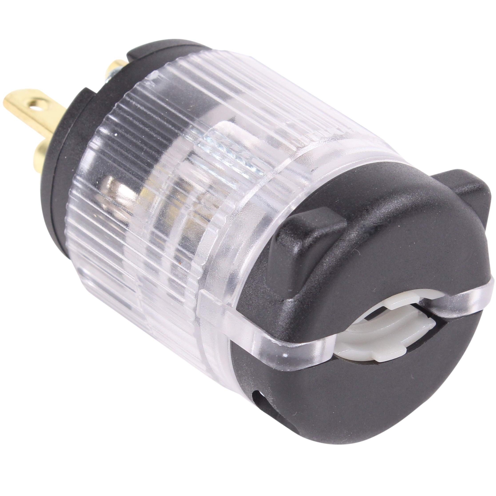Journeyman-Pro 520PV-LIT Lighted 20 Amp 120-125 Volt, NEMA 5-20P, 2Pole 3Wire…
