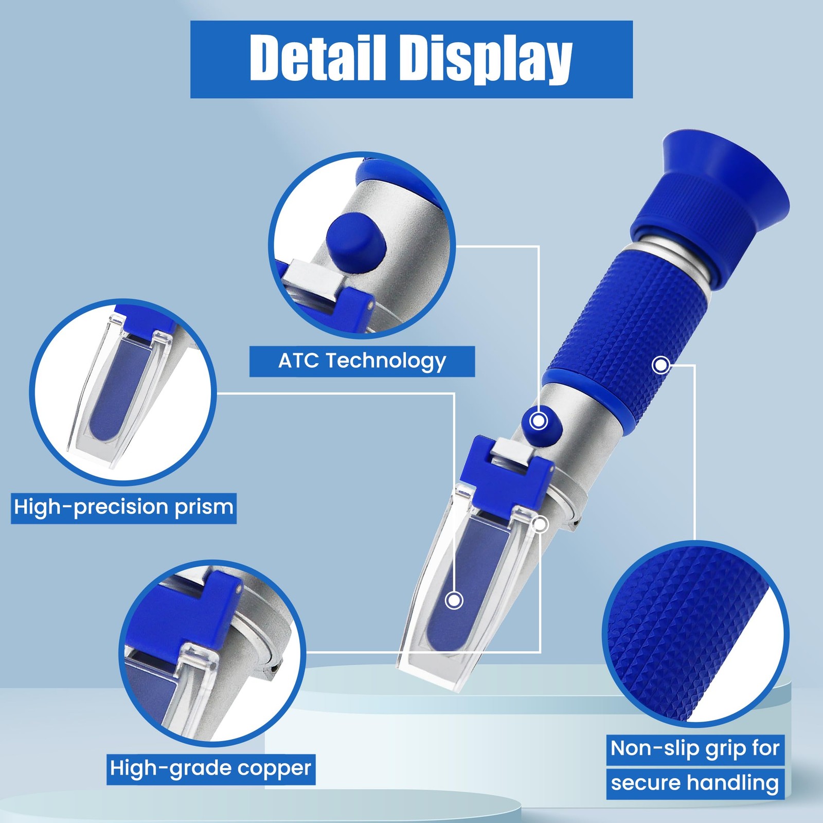 Handheld DEF AdBlue Refractometer Tester for Urea Concentration in Diesel…
