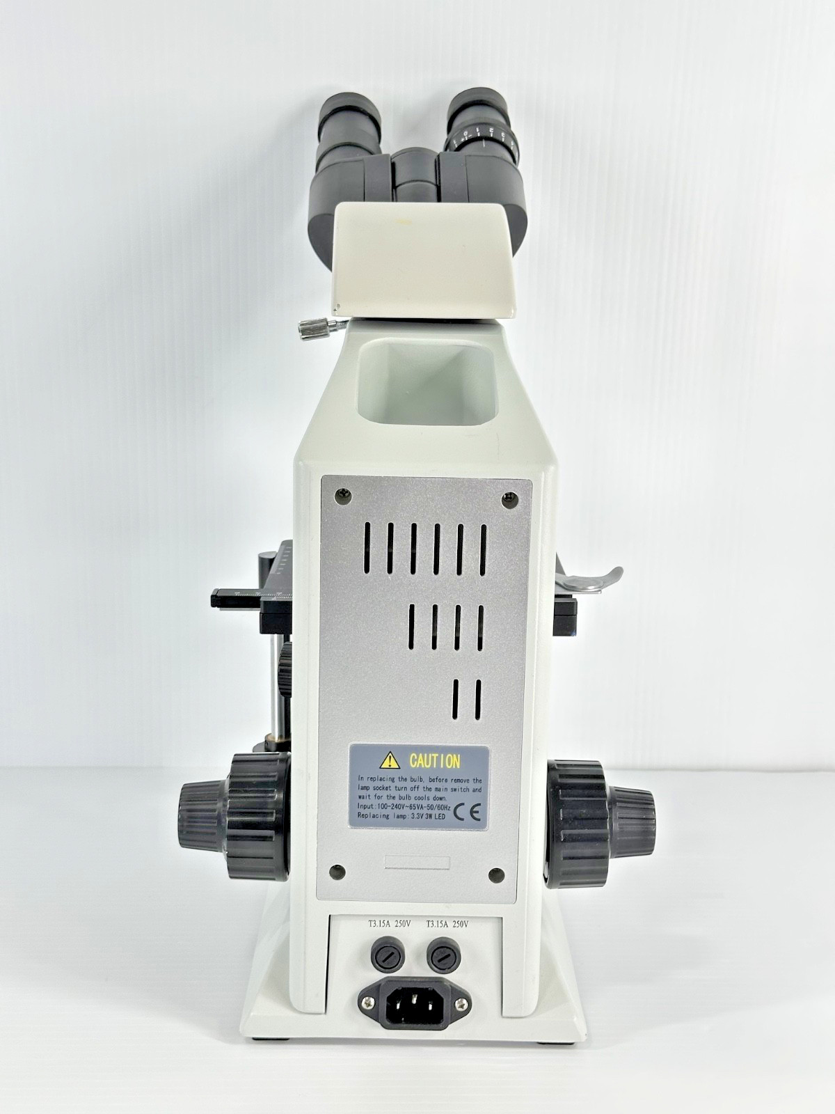 VetOne Binocular Compound Microscope 4X 10X 40X 100X Objectives