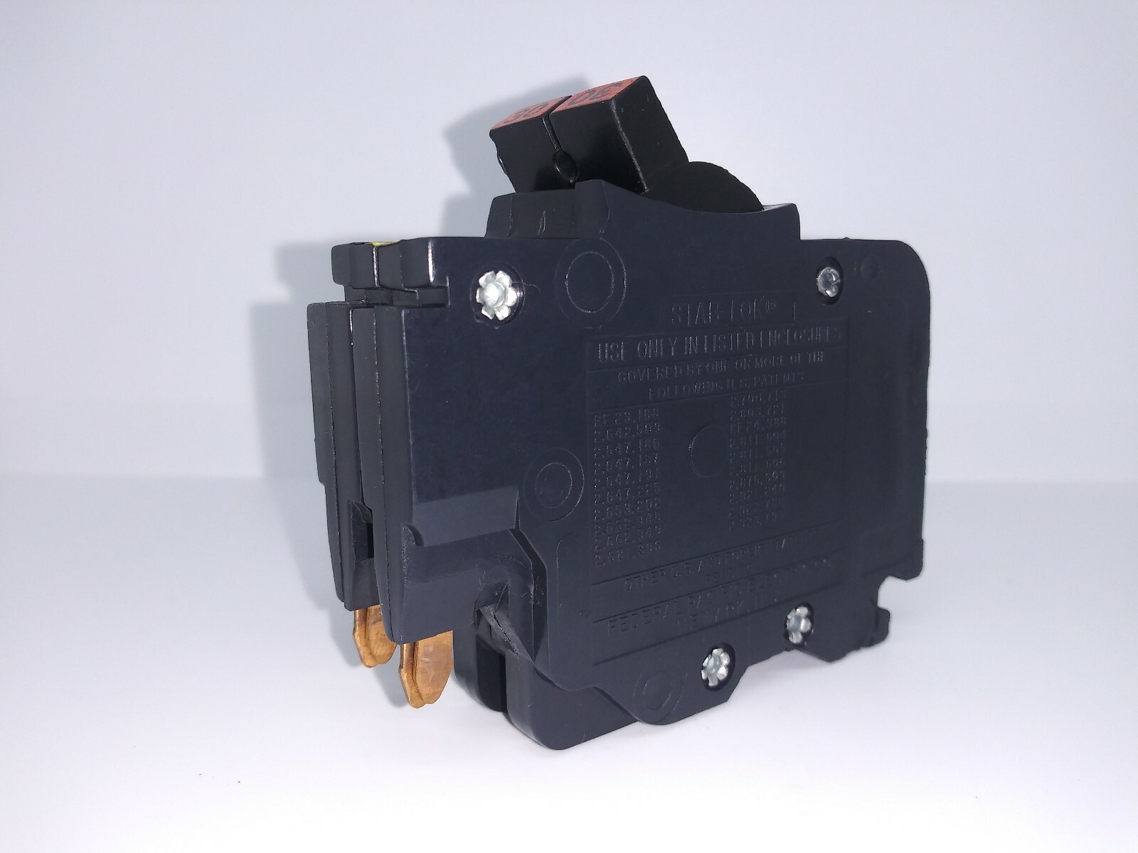 Federal Pacific FPE NC230 30 Amp 2 Pole Stab-Lok Circuit Breaker Mini Twin THIN