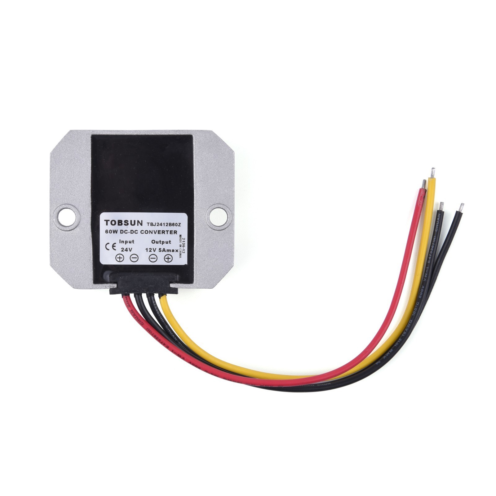 12V/24V to 6V 5A DC Voltage Converter Buck Regulator Adapter Step Down Voltage