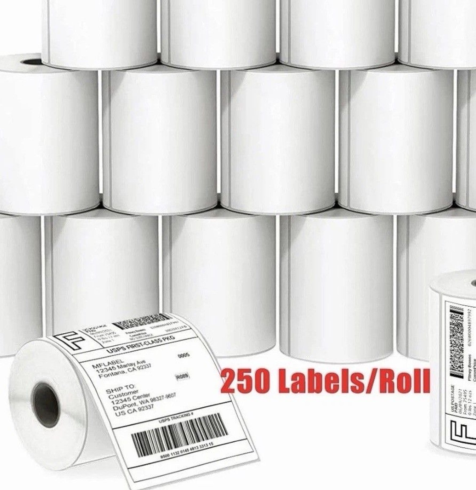 1000 Labels 4″x6″ Direct Thermal Shipping Labels For Zebra Thermal Print 4×6