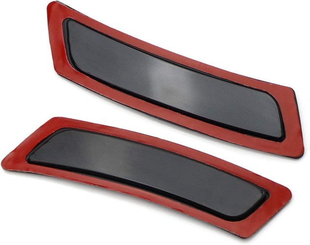 Crystal Clear/Smoke Lens Front Bumper Side Markers Light Refl Color: Smoke len