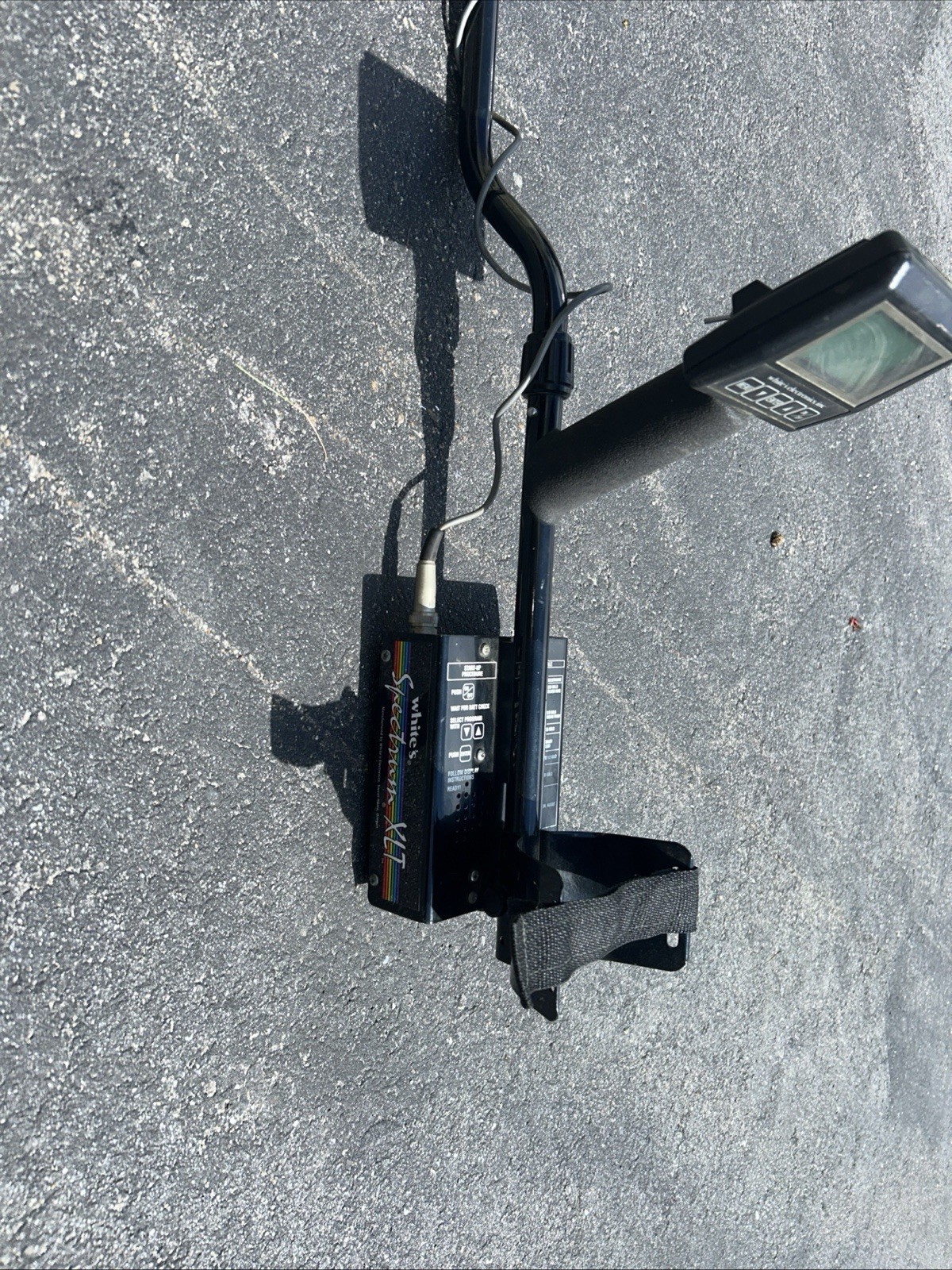 White’s Electronics Eagle Spectrum Ground Search Metal Detector LCD Preset