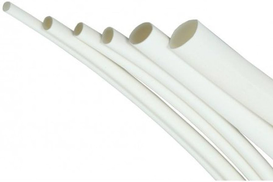 100 FT. 100′ Feet WHITE 1/8″ 3mm Polyolefin 2:1 Heat Shrink Tubing Tube Cable US