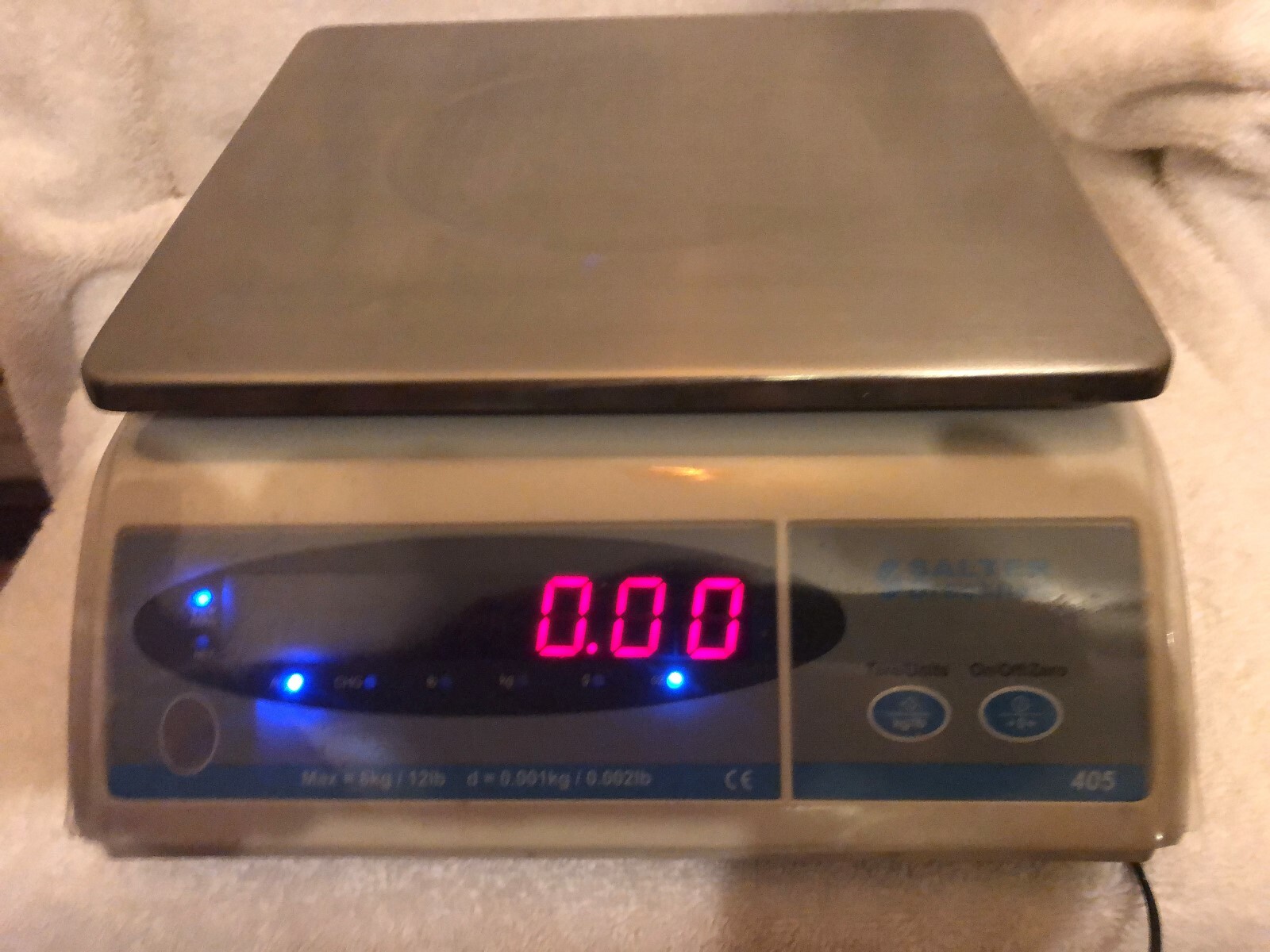 Salter/Brecknell Digital Scale 6kg/12lb. =0.001kg/0.002lb.