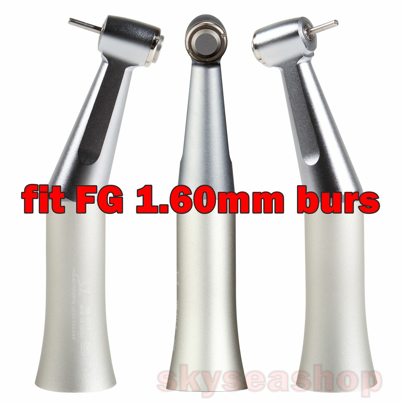 NSK Style Dental Slow/Low Speed FG 1.6mm Burs Contra Angle Handpiece Push Button
