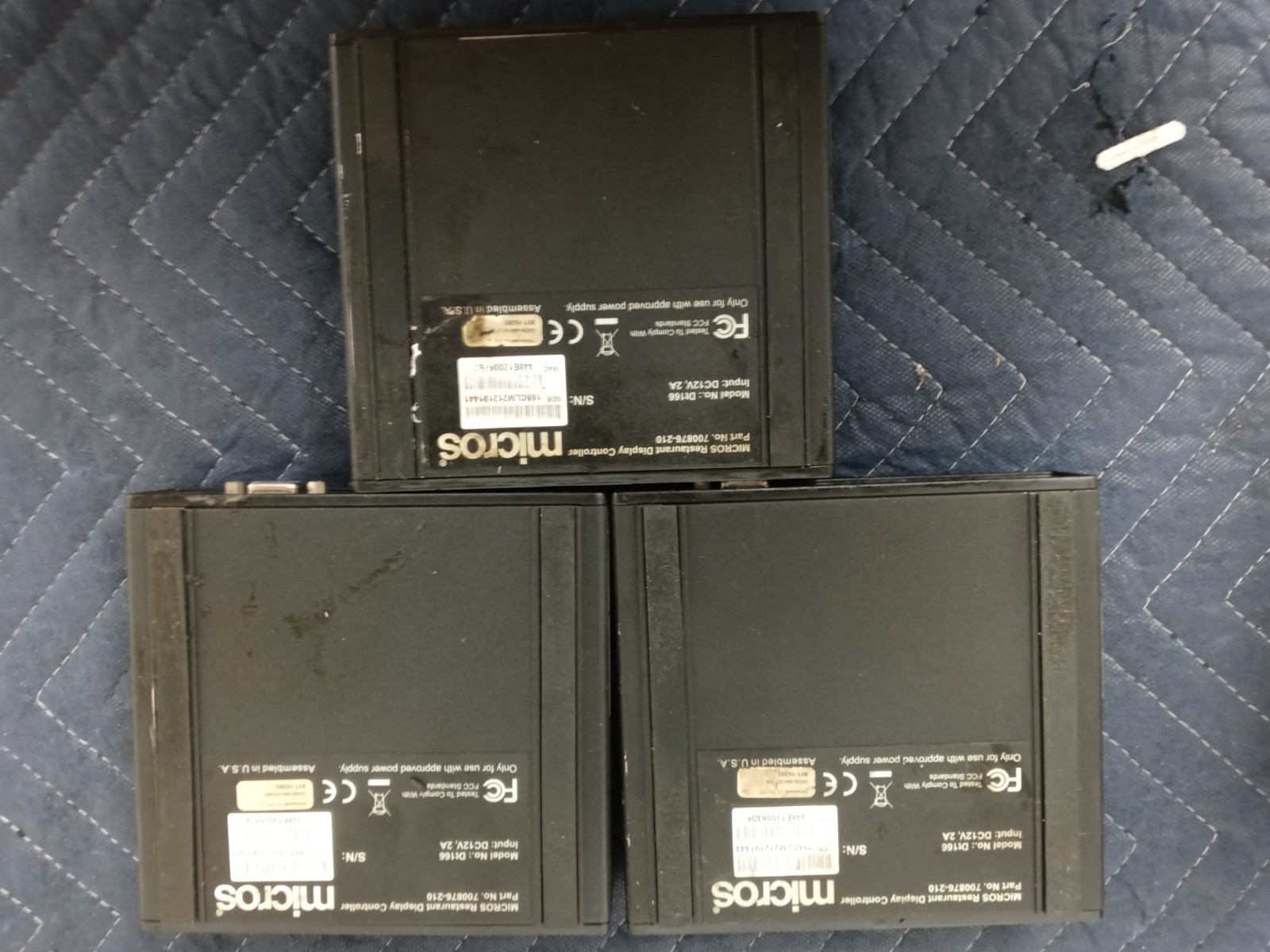 Micros DT166 Restaurant Display Controller 700876-210 without Power Supply lot 3