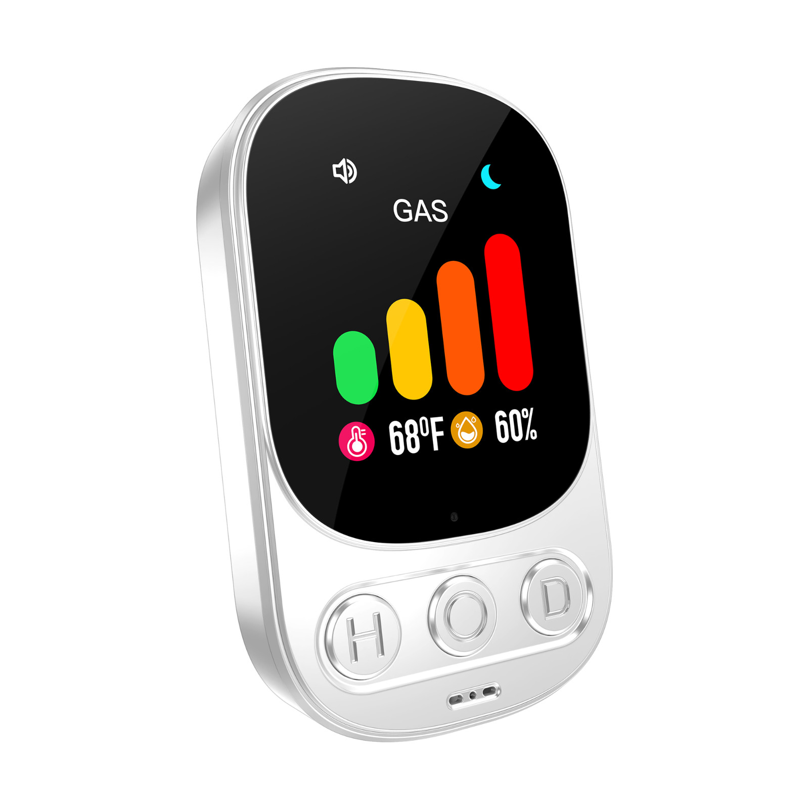 3-in-1 Gas Leak Detector Propane Methane LPG Plug-in Alarm 85dB