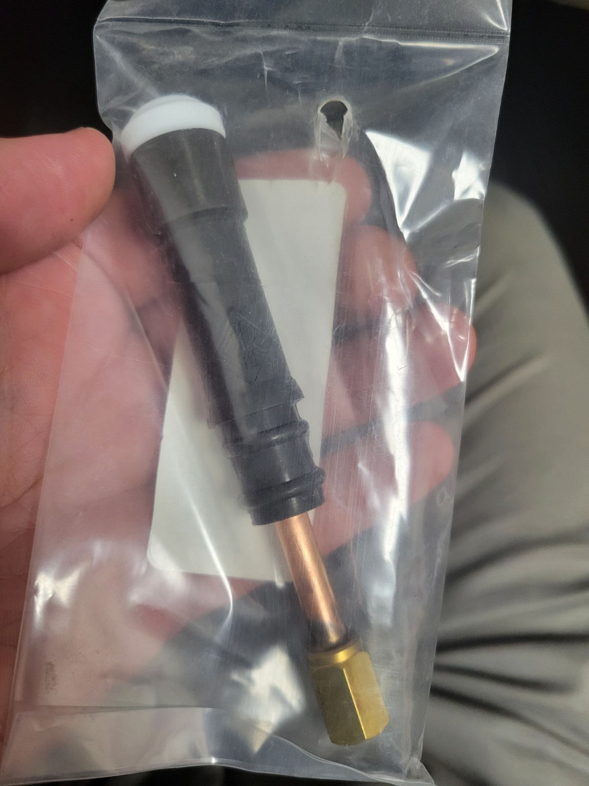 CK WORLDWIDE CK9P TIG TORCH BODY 125AMP 180 DEGREE RIGID (PENCIL STYLE)