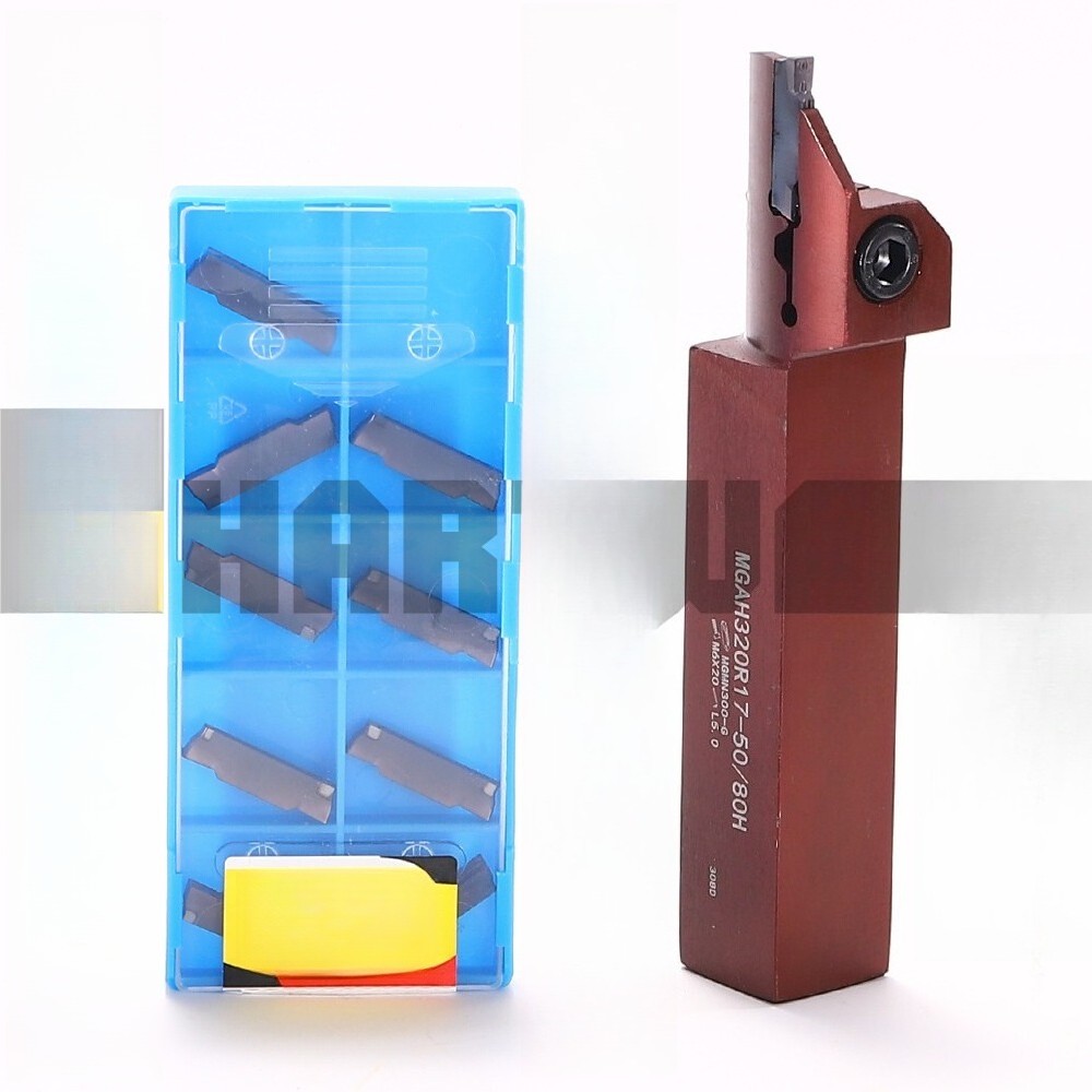 Face Grooving Tool Lathe Indexable Grooving Inserts MGMN300 10PCS Width 3mm