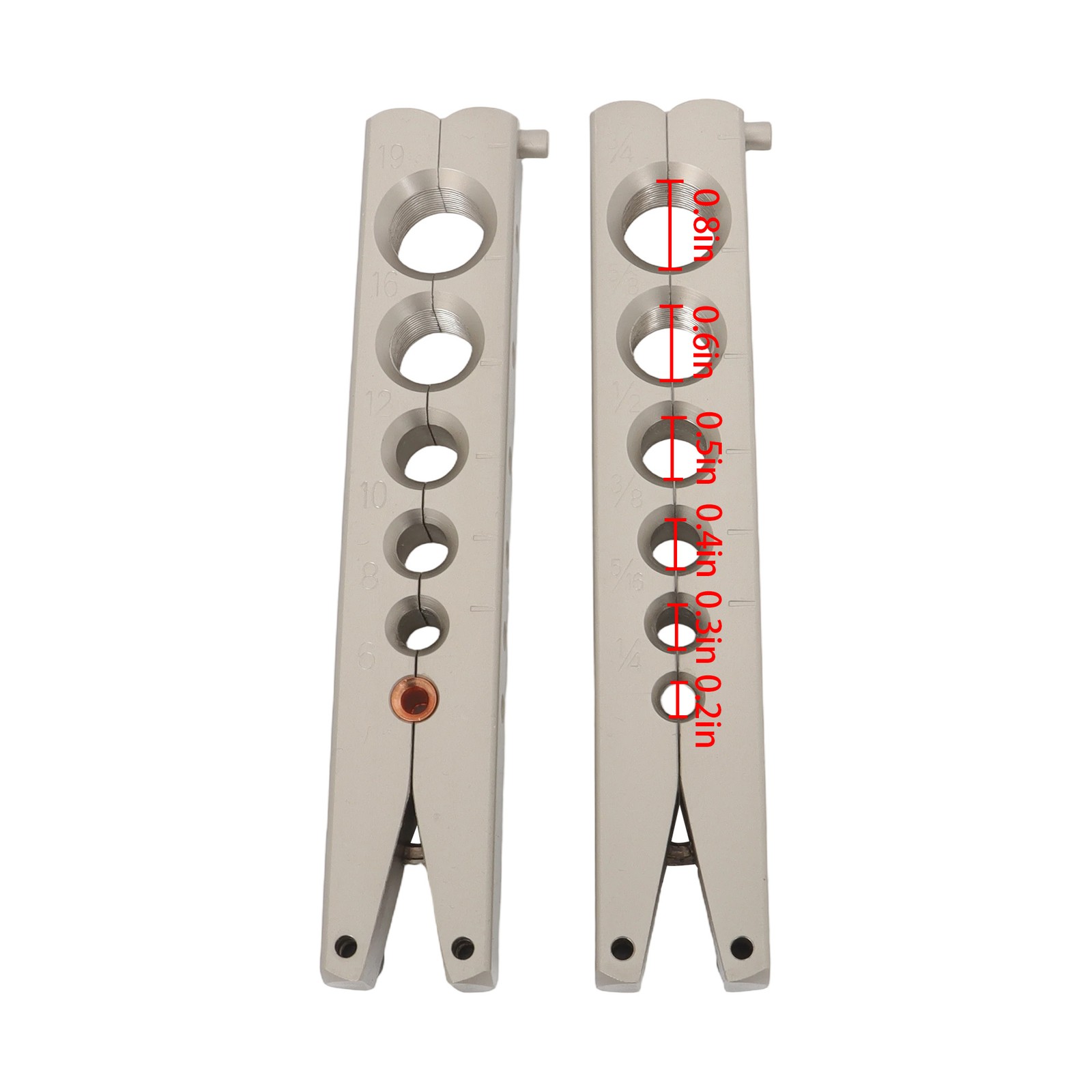 Flaring Tool Kit For 1/4 – 3/4 6-19mm Single Flare 6 Holes 45° Tube Flare Tool