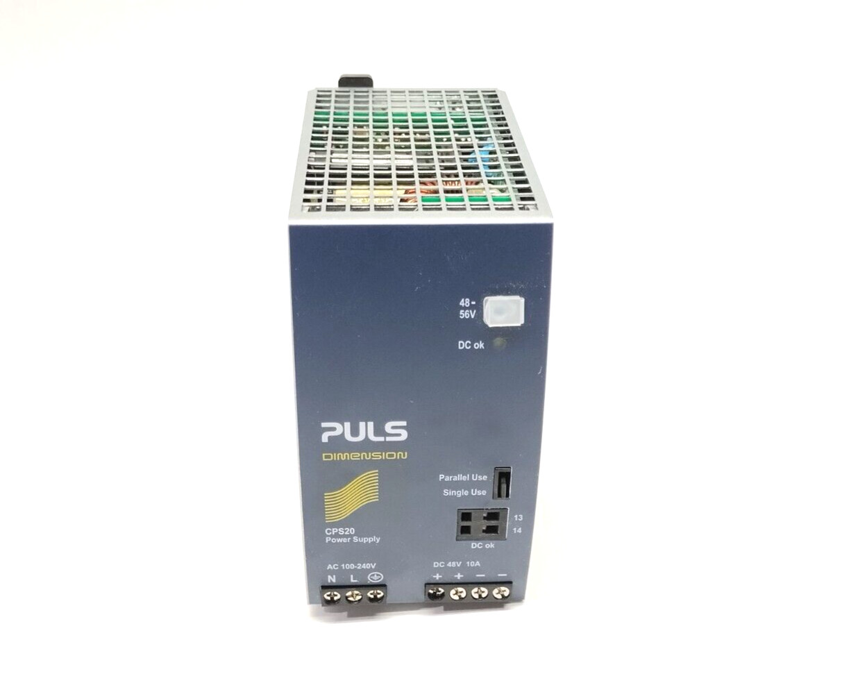 PULS CPS20.481 Power Supply 1-Phase 120-240VAC 48VDC 10A 480W