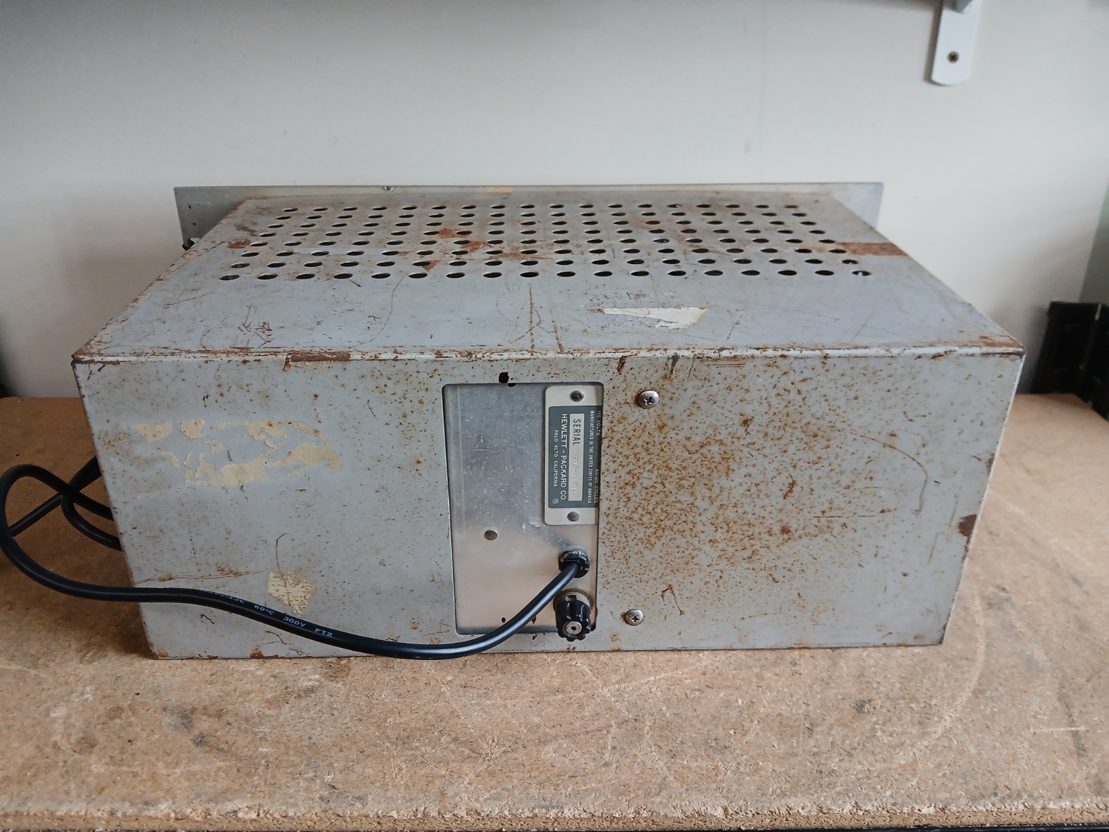 Hewlett Packard HP 200 abr Signal Generator Audio Oscillator Working