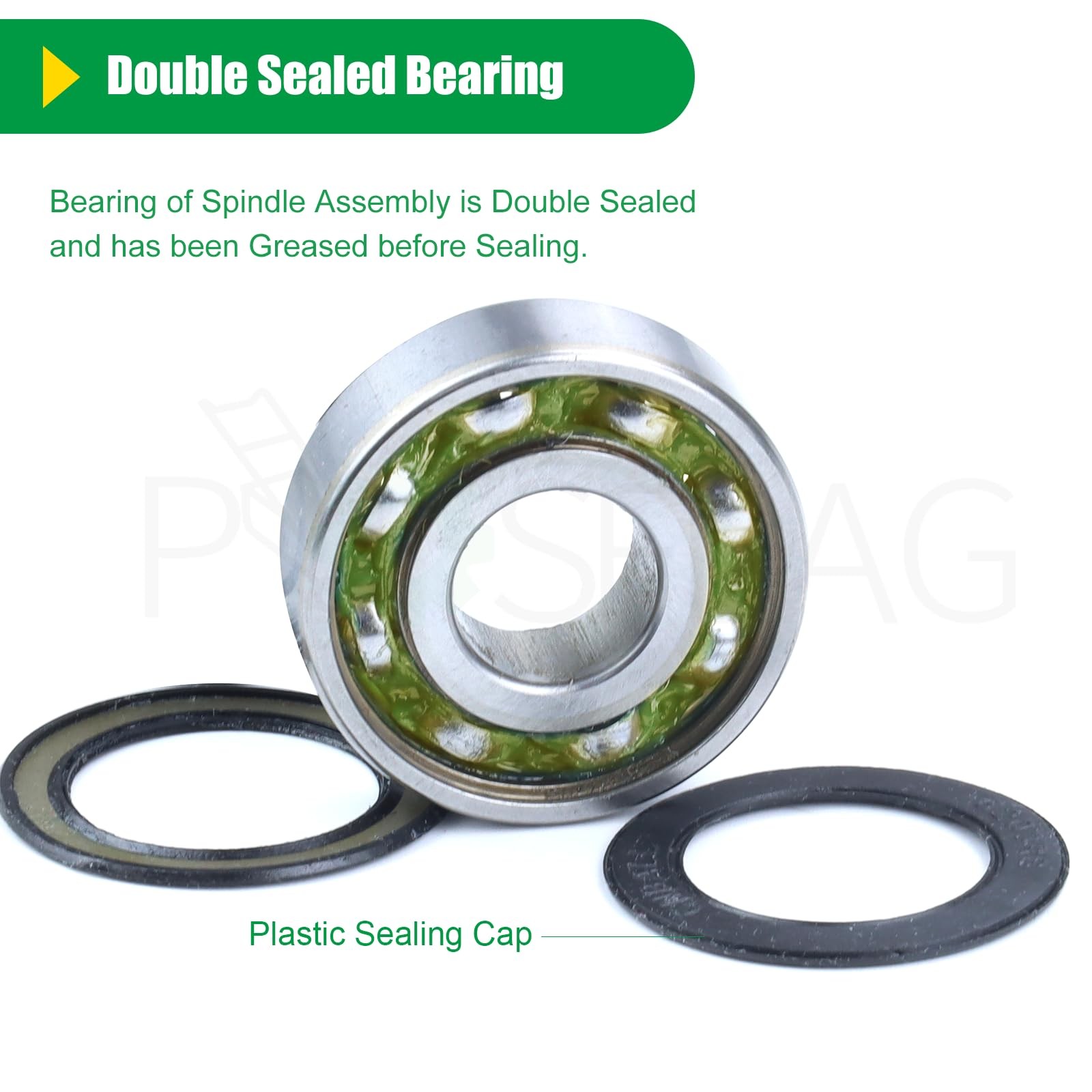 POSFLAG 3 Pack GY21098 Spindle Assembly for A6 3xGY21098+3xGX22616+GX21833