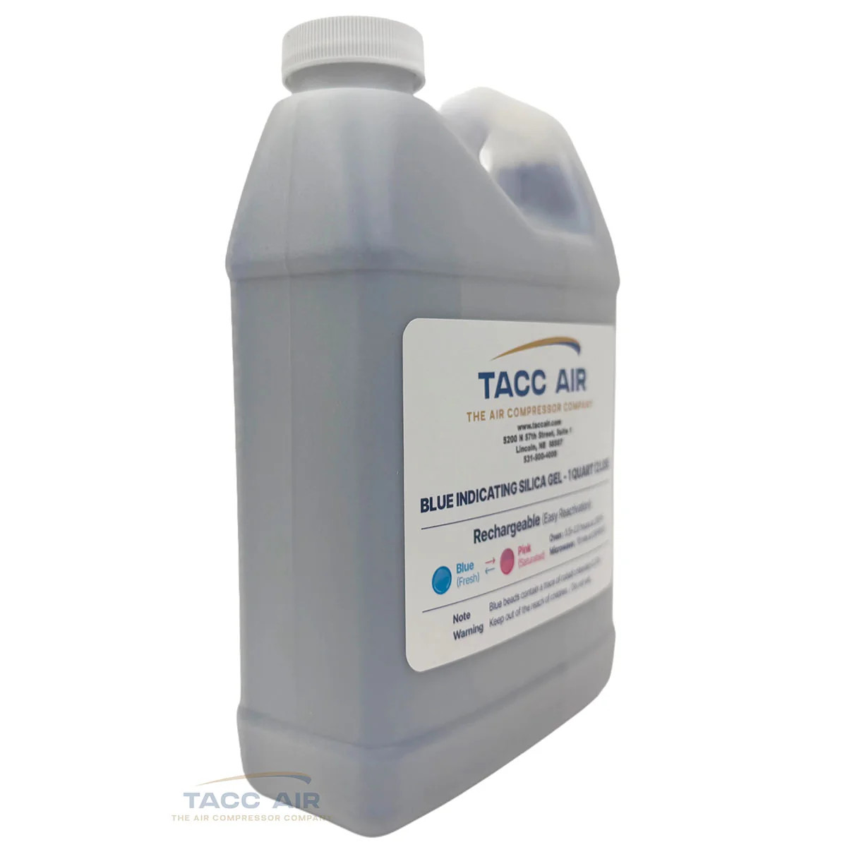 2 Quarts Color Changing Blue Desiccant Beads For Air Dryer (4 LBS) 1/2 Gallon