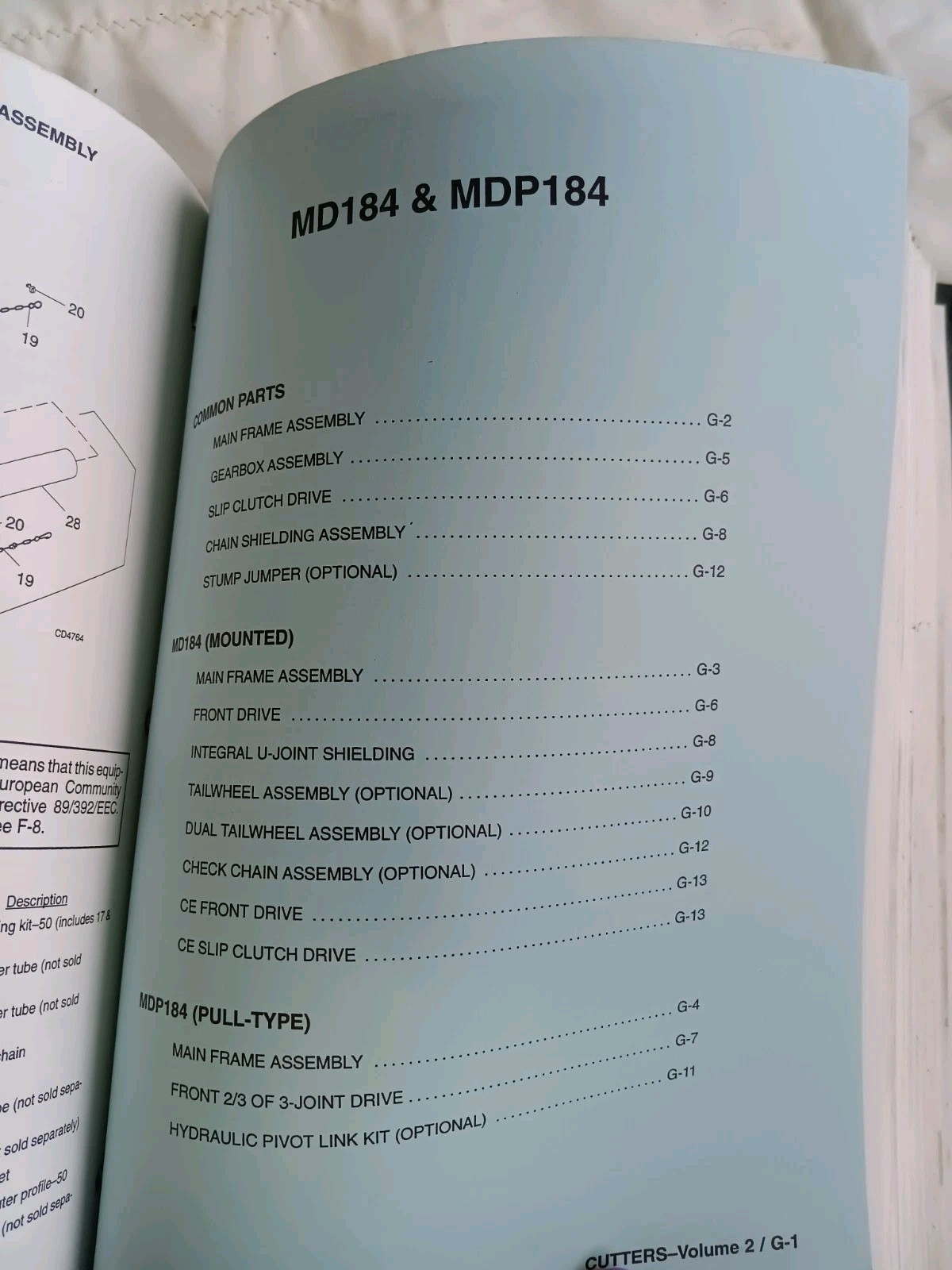 Woods Parts Manual Binder Rotary Cutters Mowers Misc. Equipment