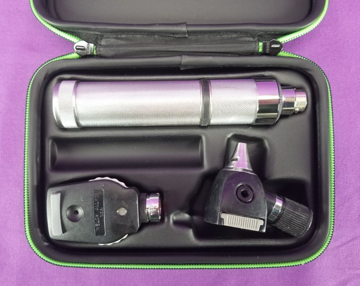 Welch Allyn 3.5 volt Otoscope Ophthalmoscope with Carrying Case
