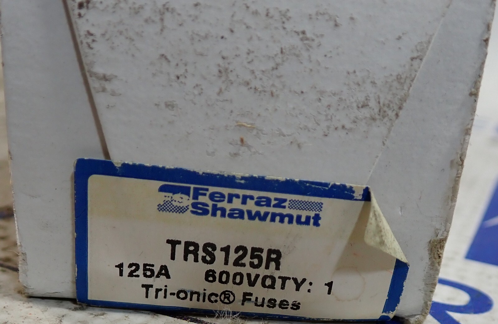 1 NEW – Ferraz Shawmut Time Delay Tri-onic Fuse TRS125R 125 Amp 600 VAC